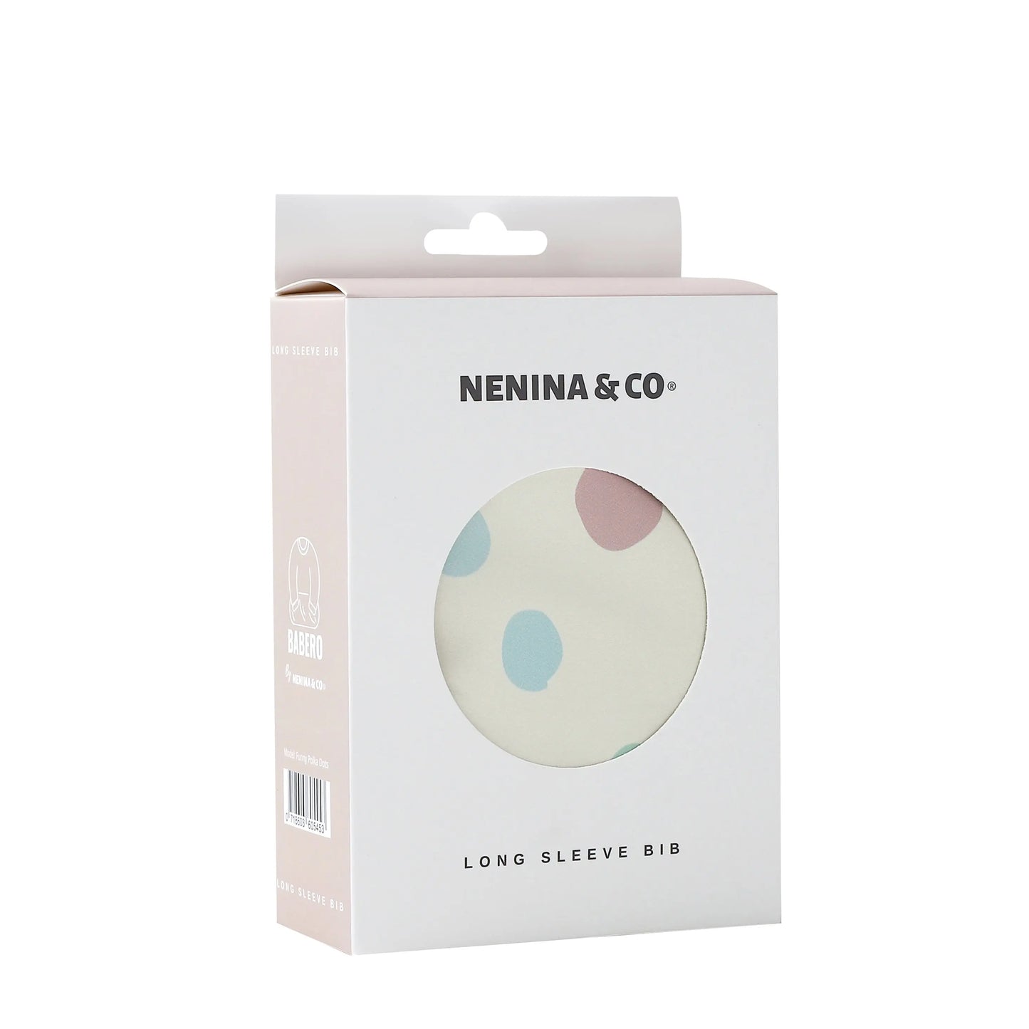 Babero Manga larga Funny Polka Dots Nenina & Co