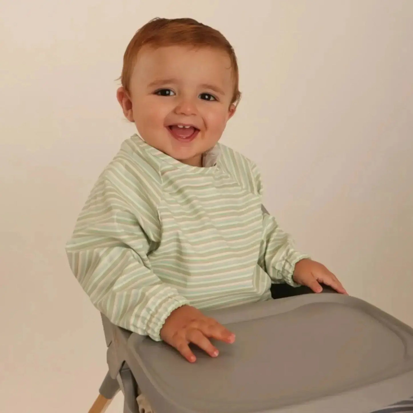 Kit Deluxe Vajilla + Babero BLW Turquesa 9 Piezas de Silicona orgánica con ventosas Nenina & Co