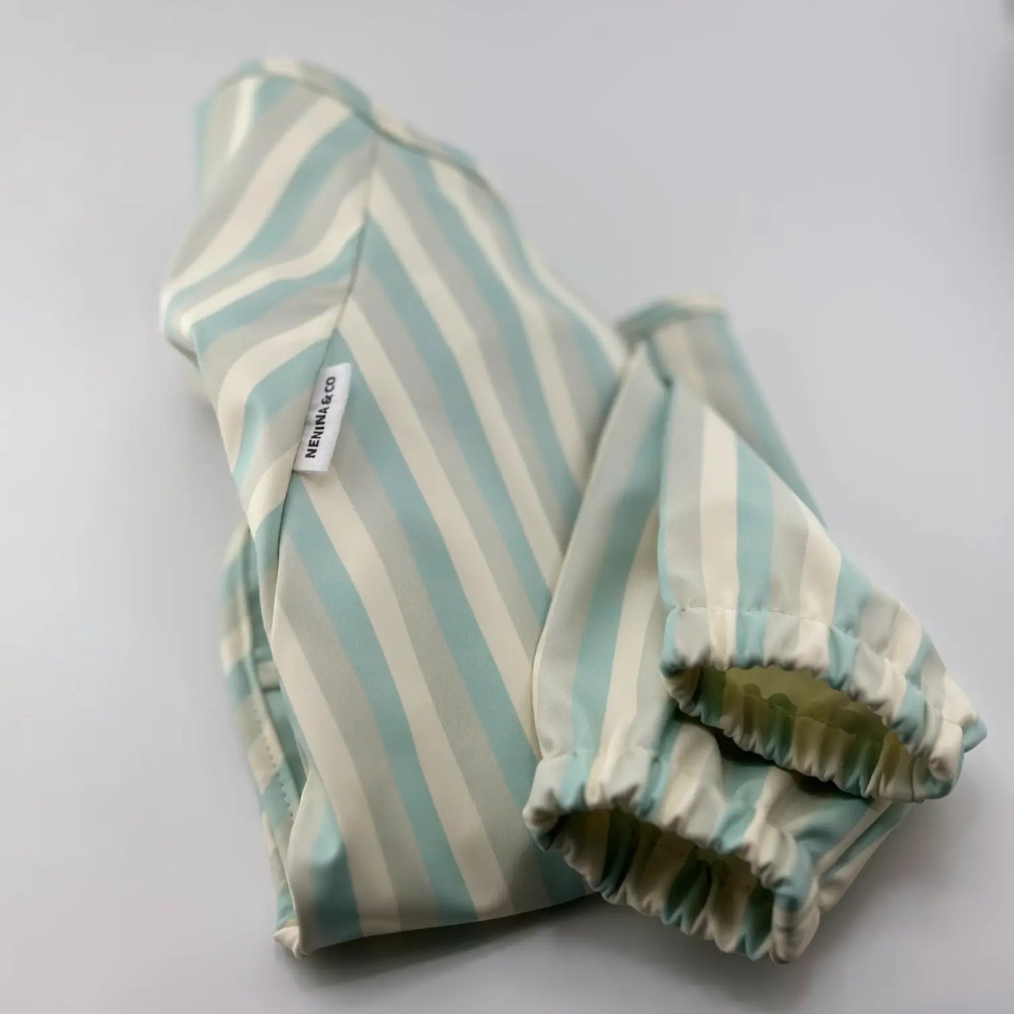 Babero Manga larga Vertical Stripes Nenina & Co