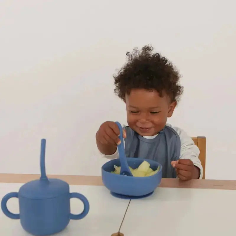 Babero Shaded Blue Nenina & Co