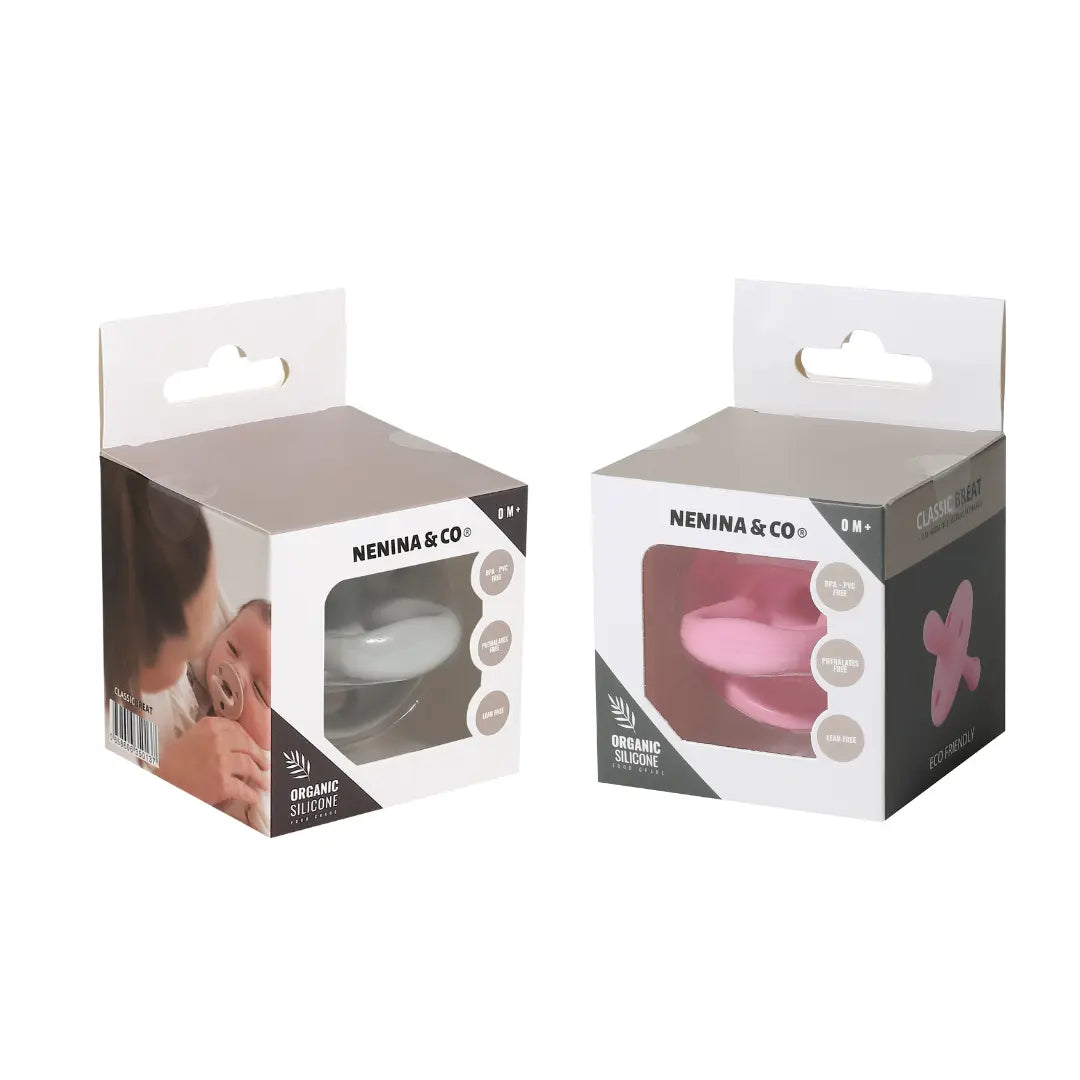 Biberon + 2 Chupetes CLÁSICOS Nenina & Co