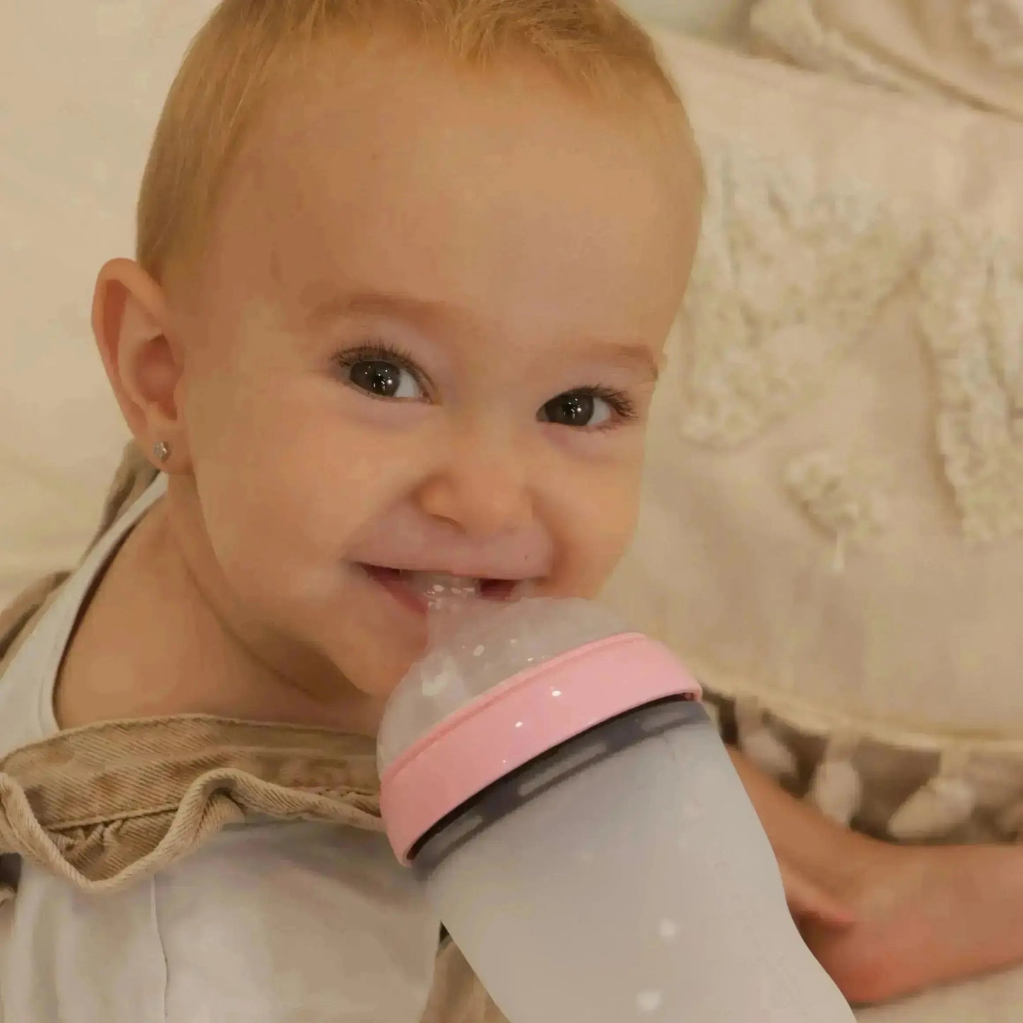 Kit Lactancia Babero + Biberón Nenina & Co