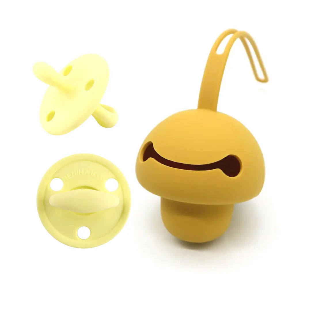 Chupete DIAMOND + Guardachupete de Silicona orgánica