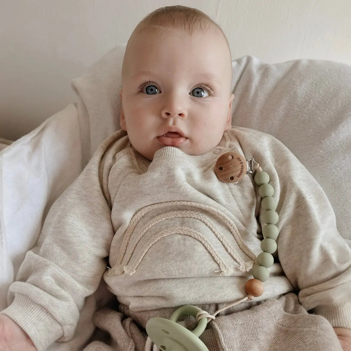 Chupetero Spring Oliva Nenina & Co