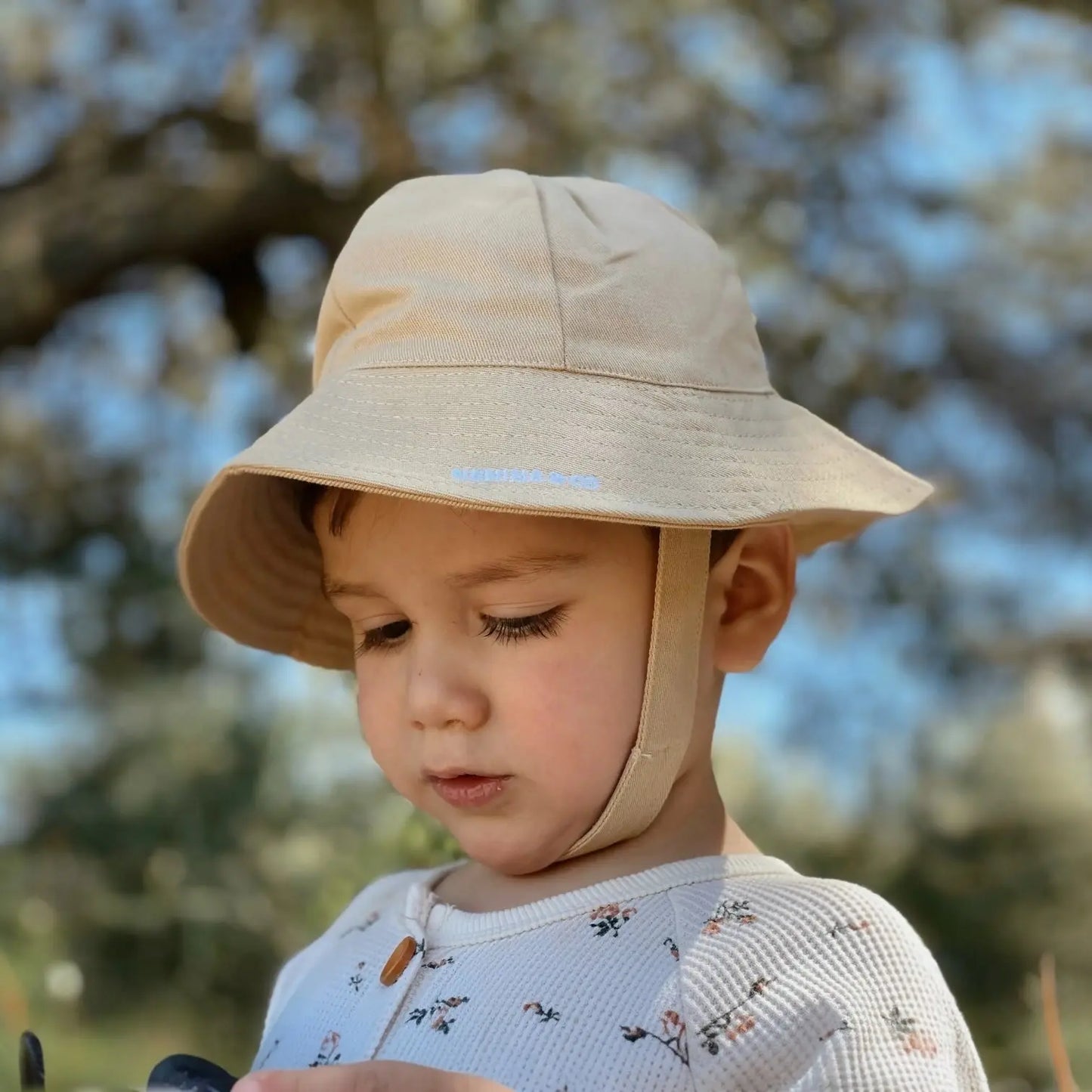 Gorro para el sol  Beige Nenina & Co 100 % Algodón