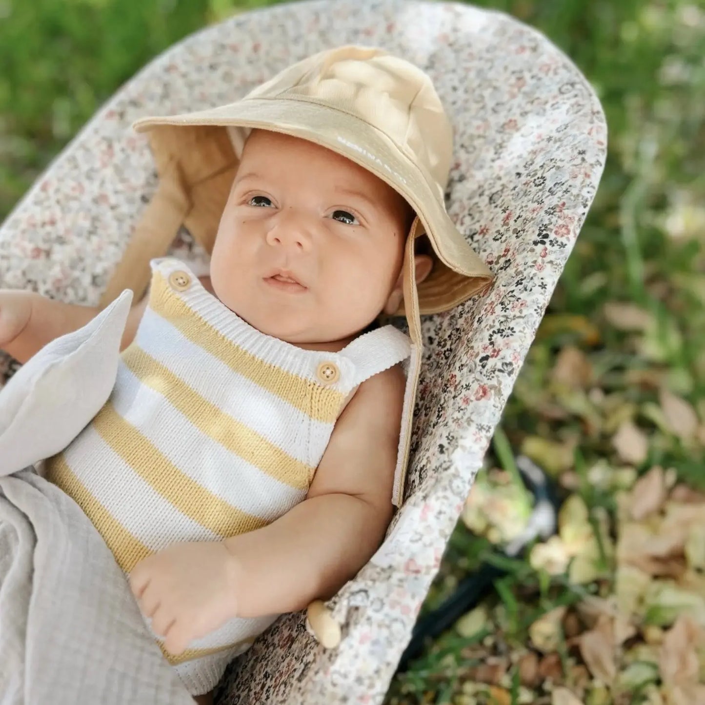 Gorro para el sol  Beige Nenina & Co 100 % Algodón