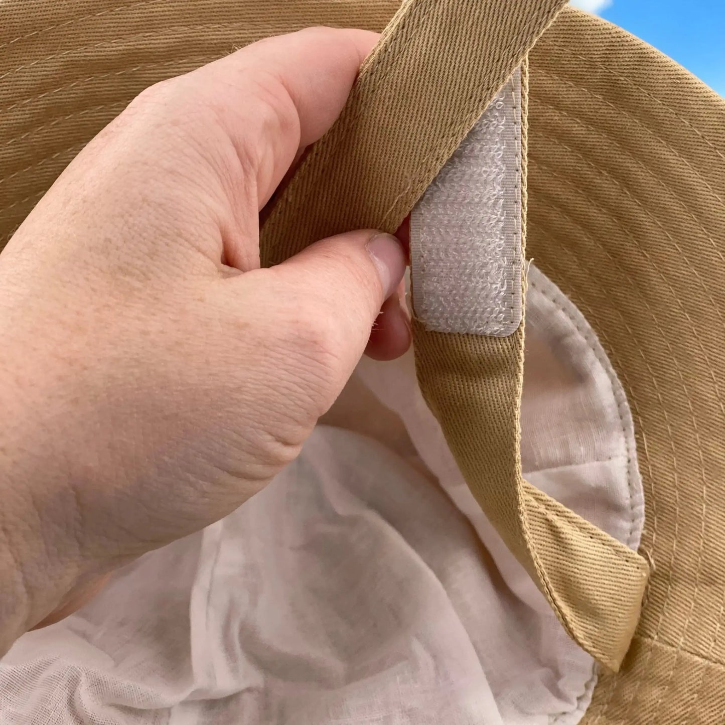 Gorro para el sol  Beige Nenina & Co 100 % Algodón