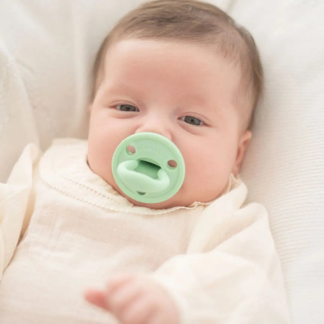 Kit 2 Chupetes CLÁSICOS Rosa y Mint Nenina & Co