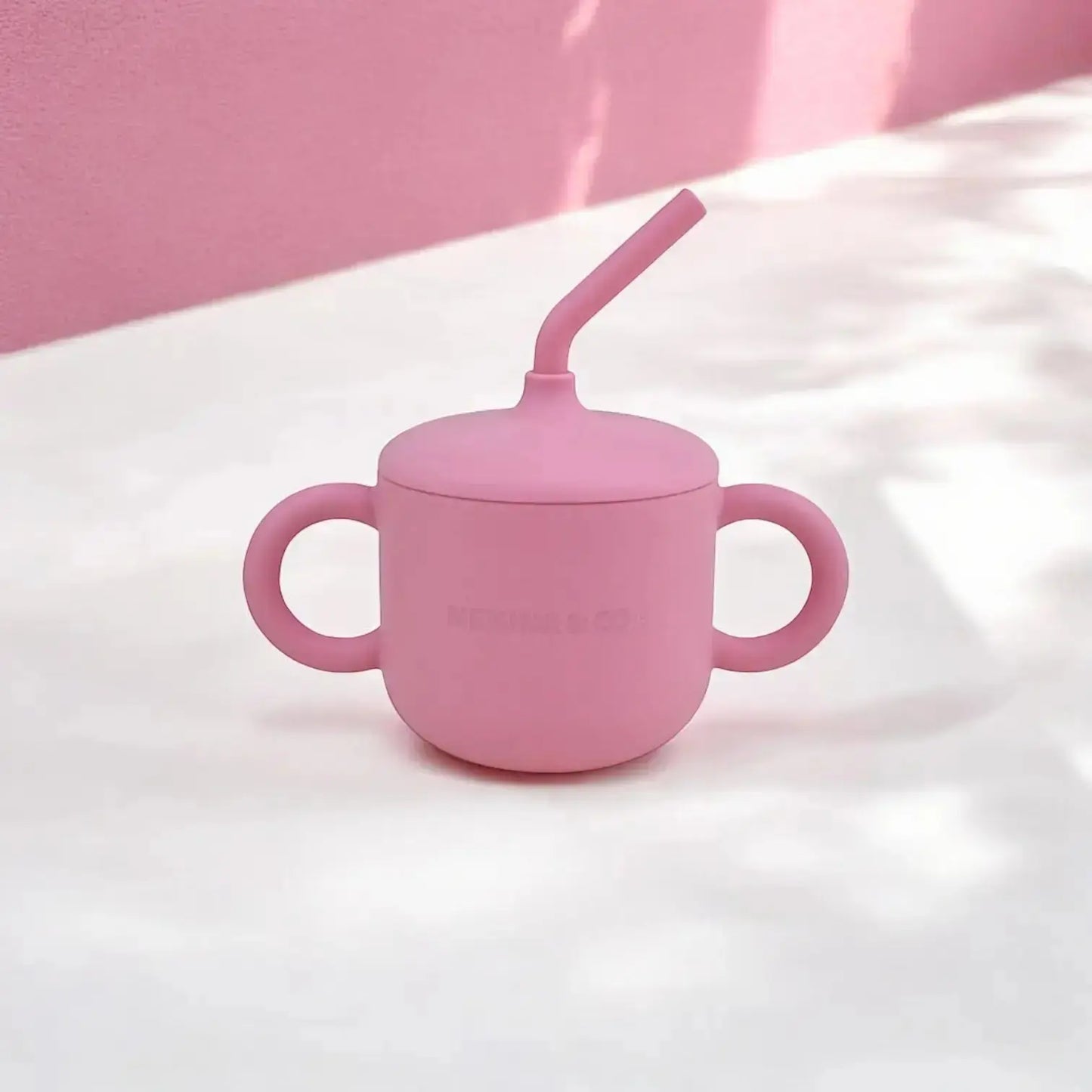 Vajilla BLW Pink 9 Piezas de Silicona orgánica con ventosas Nenina & Co