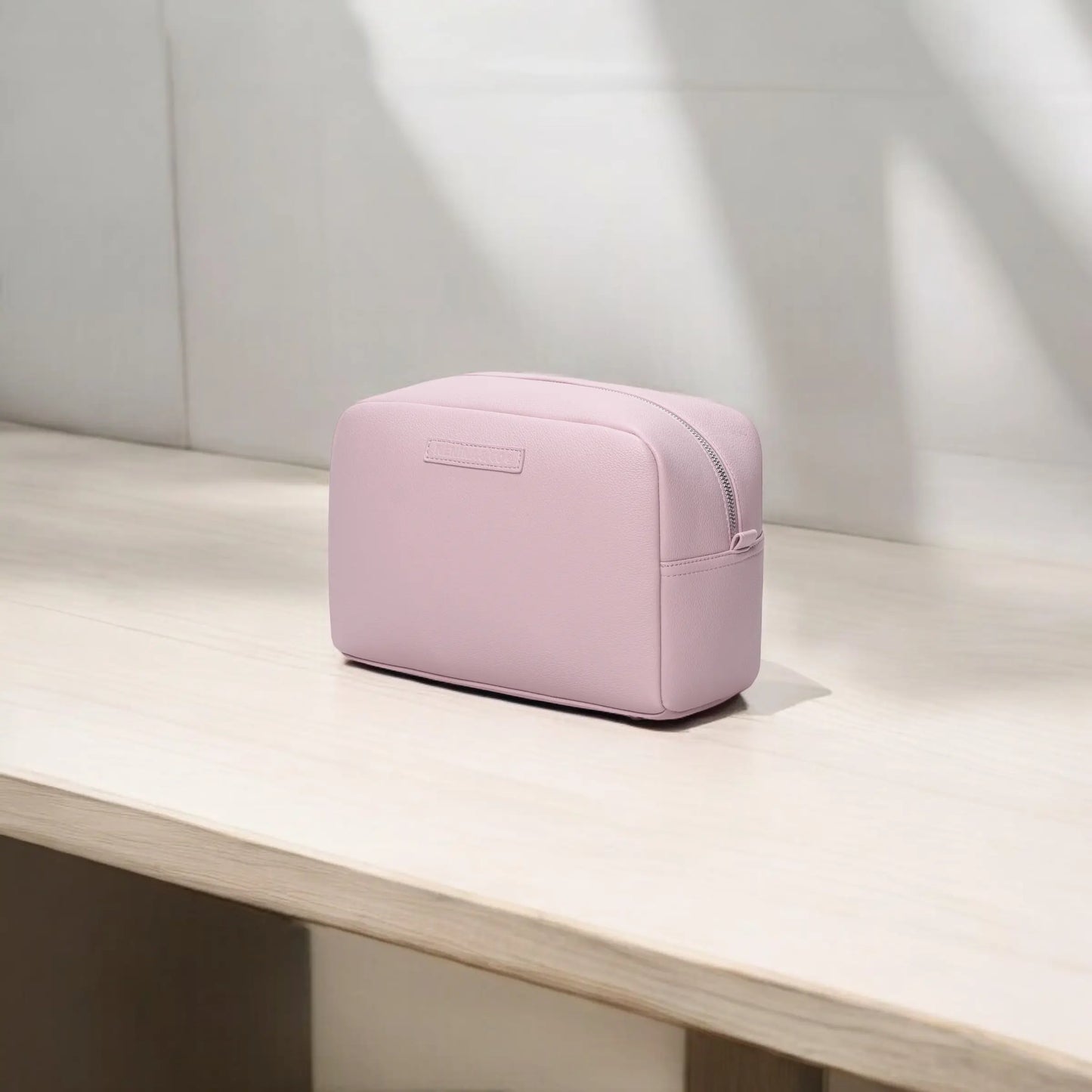 Neceser Bebé Eco Piel MIREM By Nenina & Co Rosa pálido