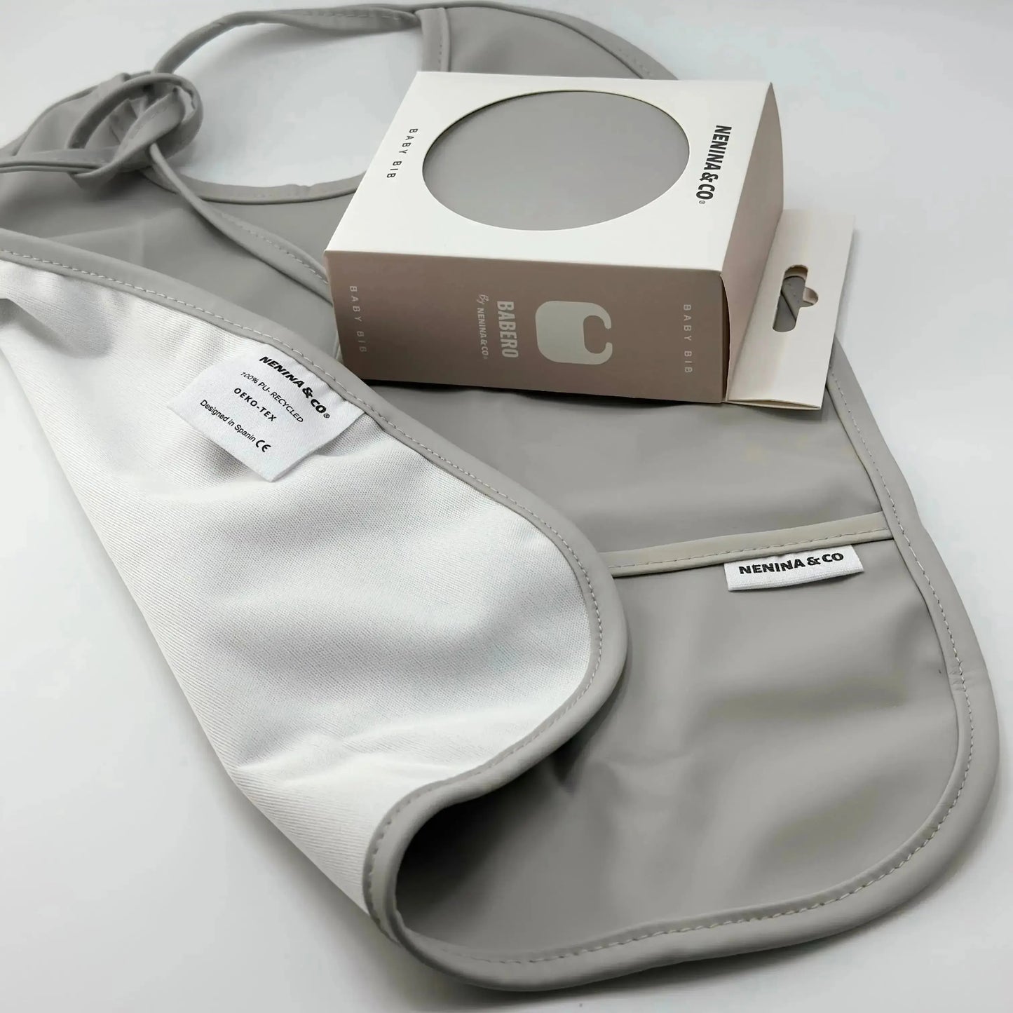 Kit Lactancia Babero + Biberón Nenina & Co