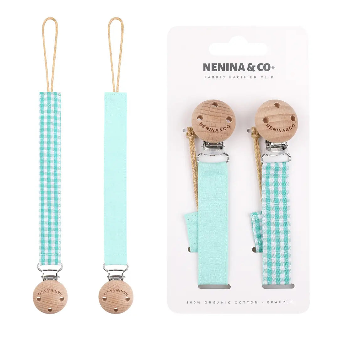 Pack 2 Chupeteros DIAMOND Mint + Vichi By Nenina & Co
