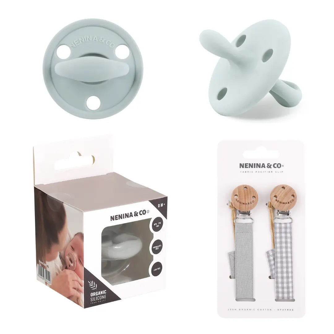 Pack 2 Chupeteros + 1 Chupete DIAMOND By Nenina & CoGris