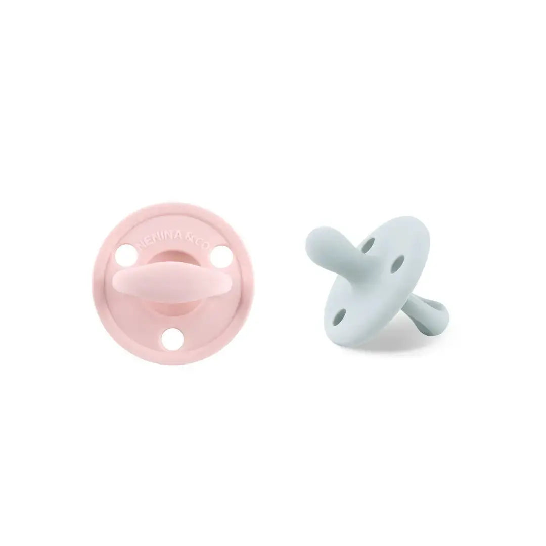 Pack 2 Chupeteros + 2 chupetes CLÁSICOS + 1 Guardachupete Nenina & Co
