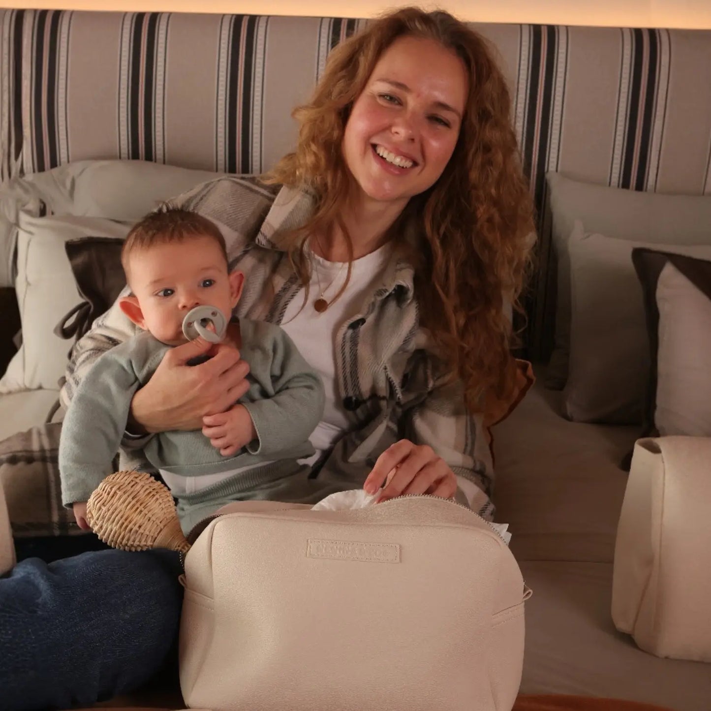 Pack 2 Chupeteros + 2 chupetes CLÁSICOS + 1 Guardachupete Nenina & Co