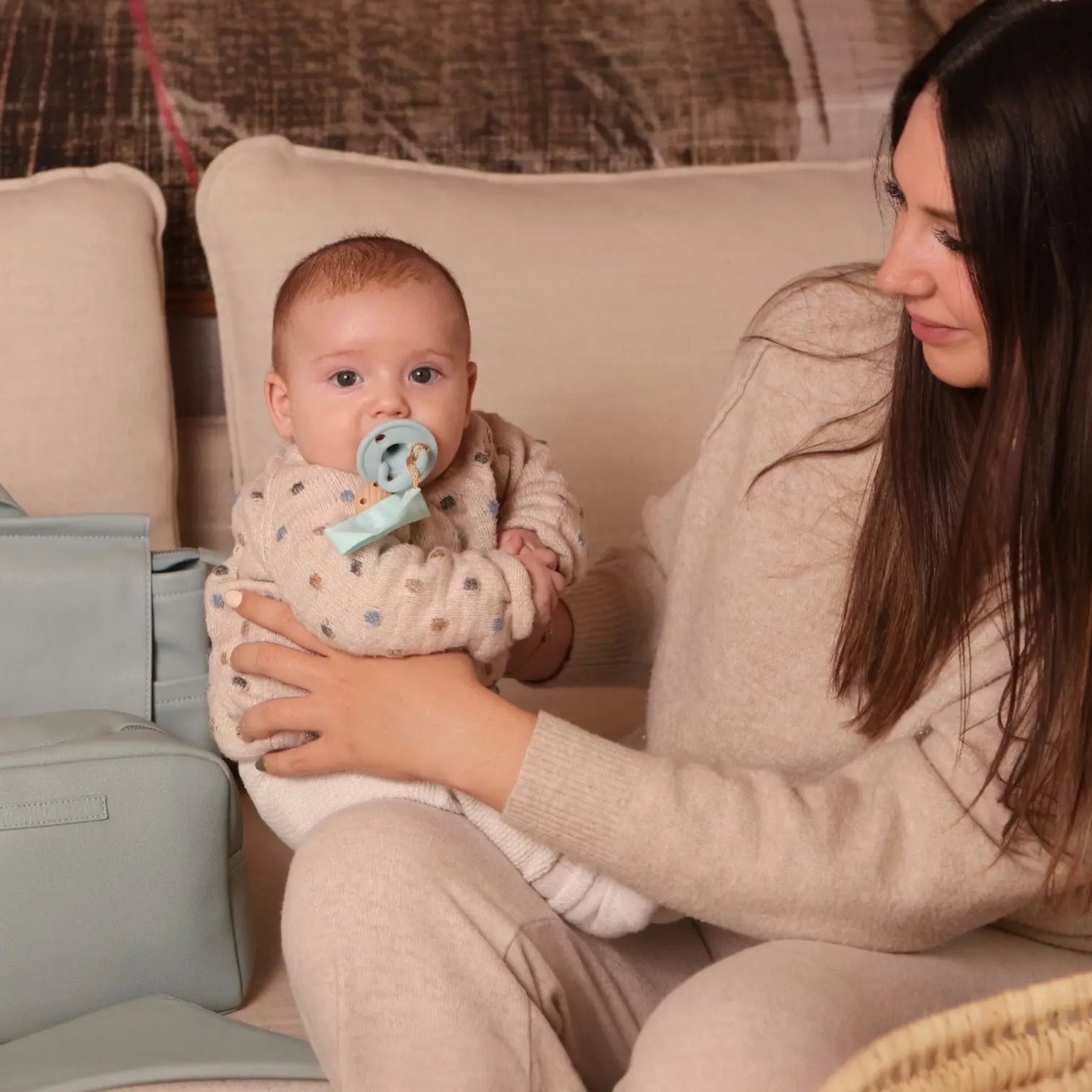 Pack 2 Chupeteros + 2 chupetes CLÁSICOS + 1 Guardachupete Nenina & Co