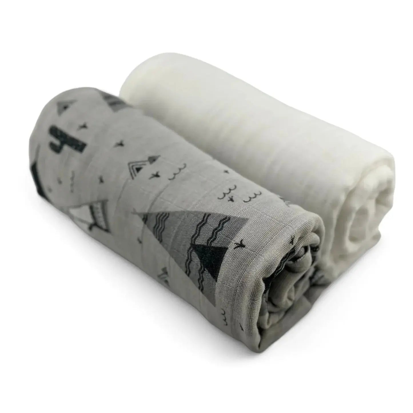 Pack 2 Muselinas Cotton + Bambi Rosa 70% Bamboo +30 % Algodón Nenina & Co