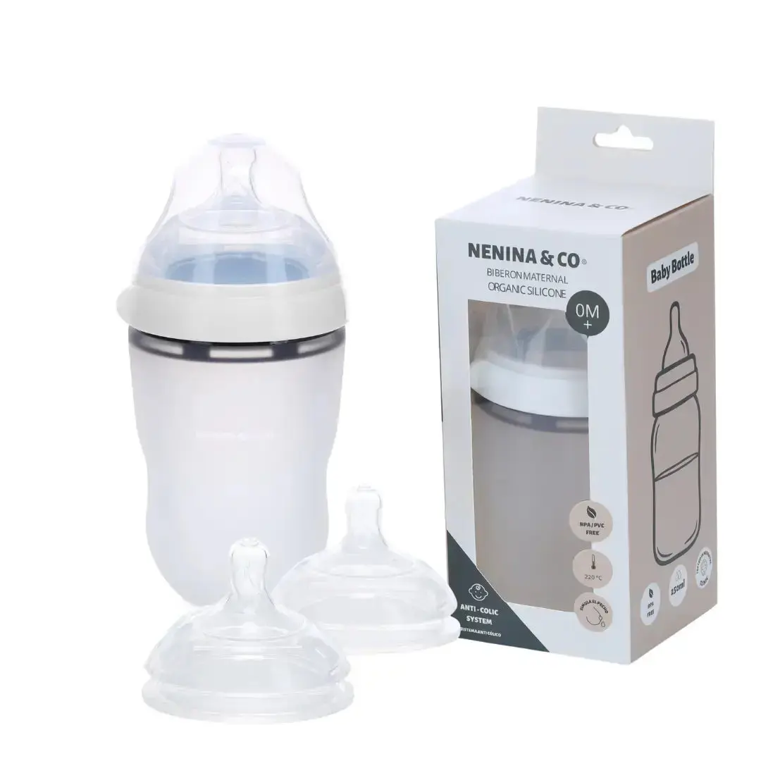 Pack Biberon + 2 tetinas de repuesto Nenina & Co
