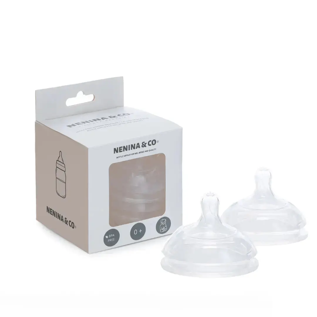Pack Biberon + 2 tetinas de repuesto Nenina & Co