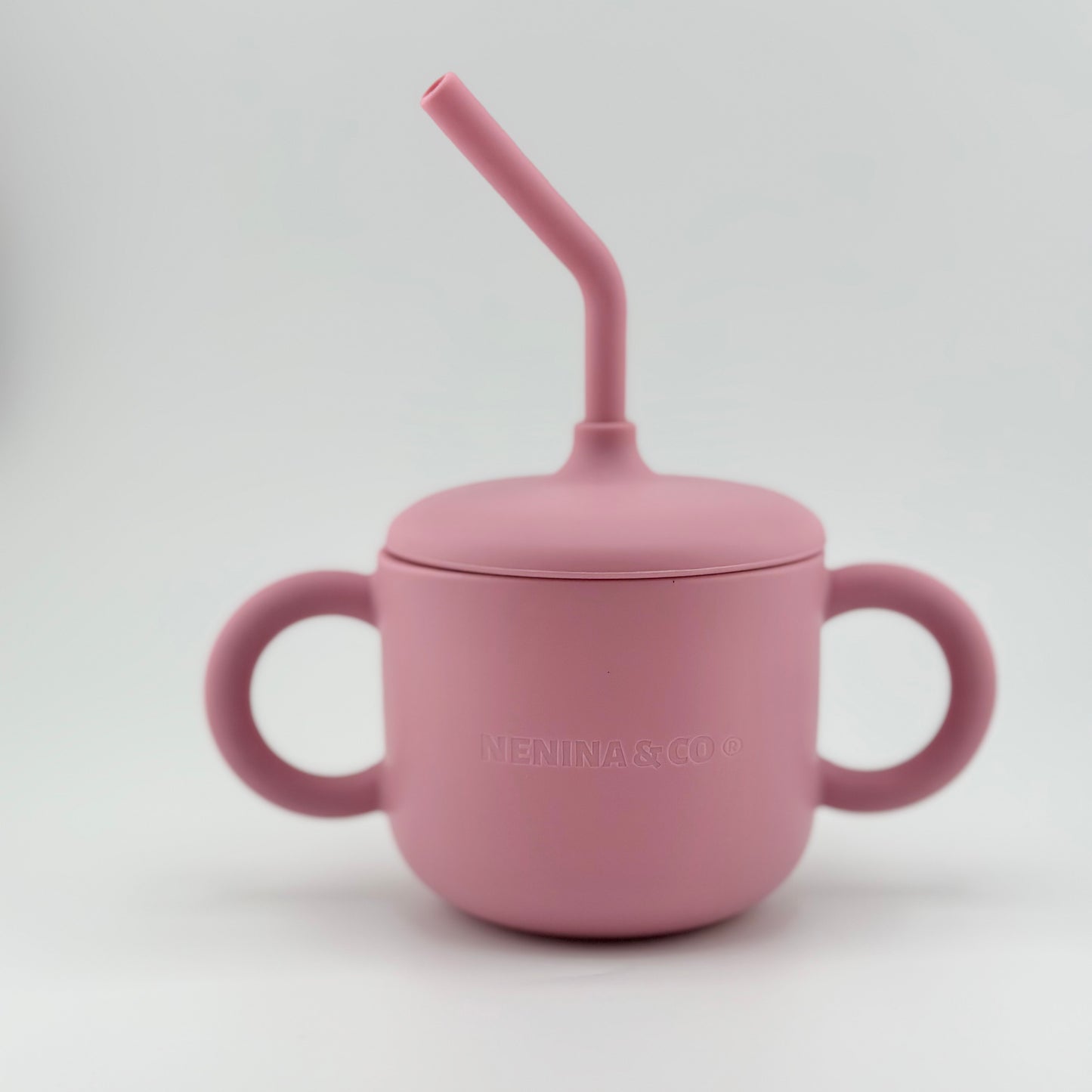 Vajilla BLW Pink 9 Piezas de Silicona orgánica con ventosas Nenina & Co