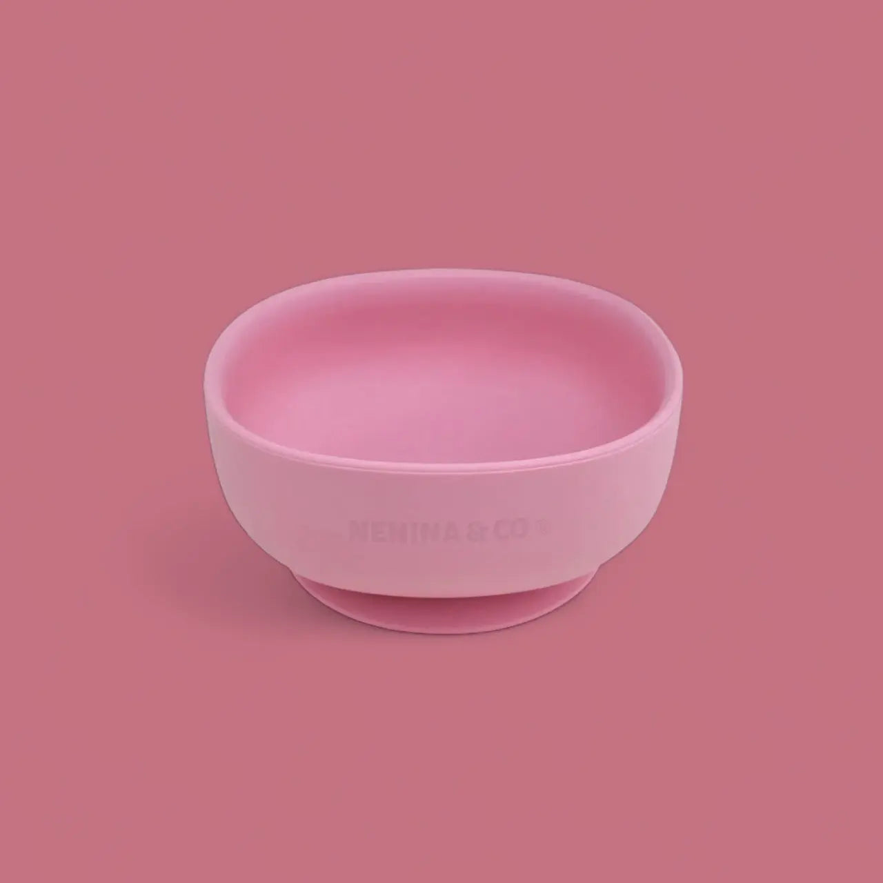 Vajilla BLW Pink 9 Piezas de Silicona orgánica con ventosas Nenina & Co