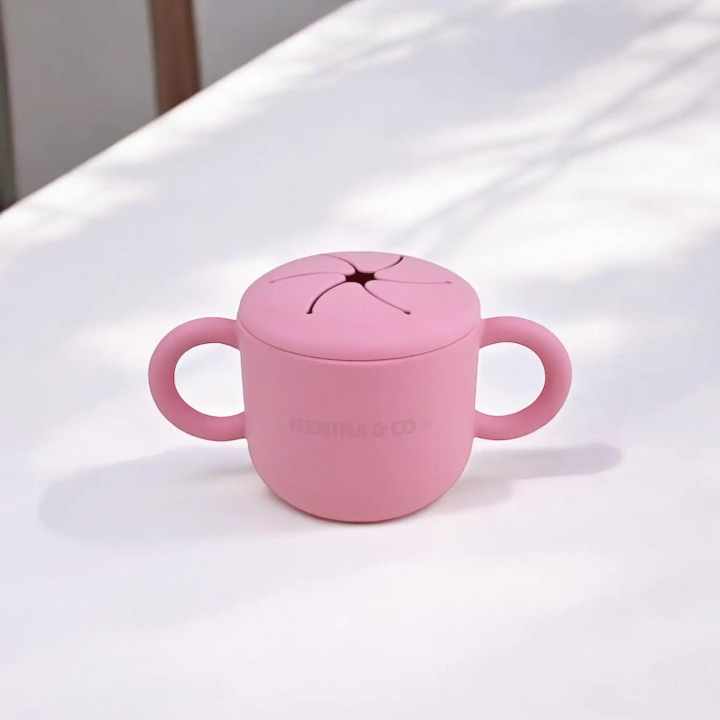 Vajilla BLW Pink 9 Piezas de Silicona orgánica con ventosas Nenina & Co