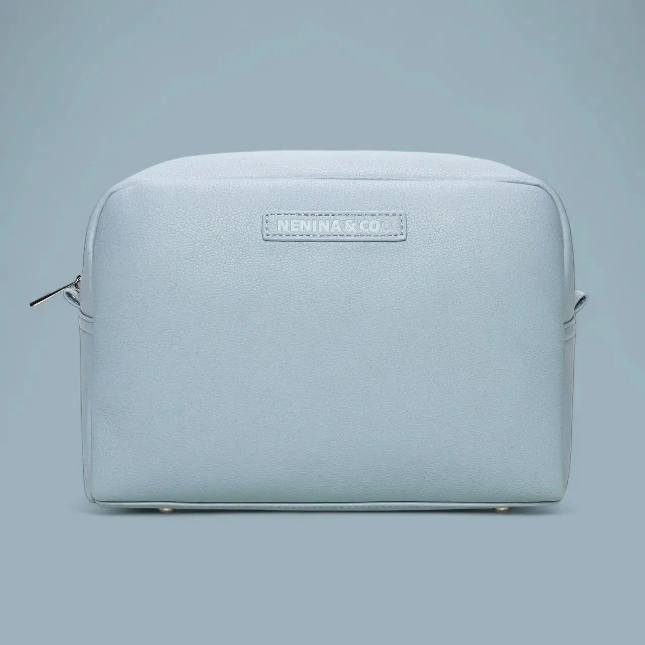Neceser Bebé Eco piel MIREM By Nenina & Co Dusty Blue