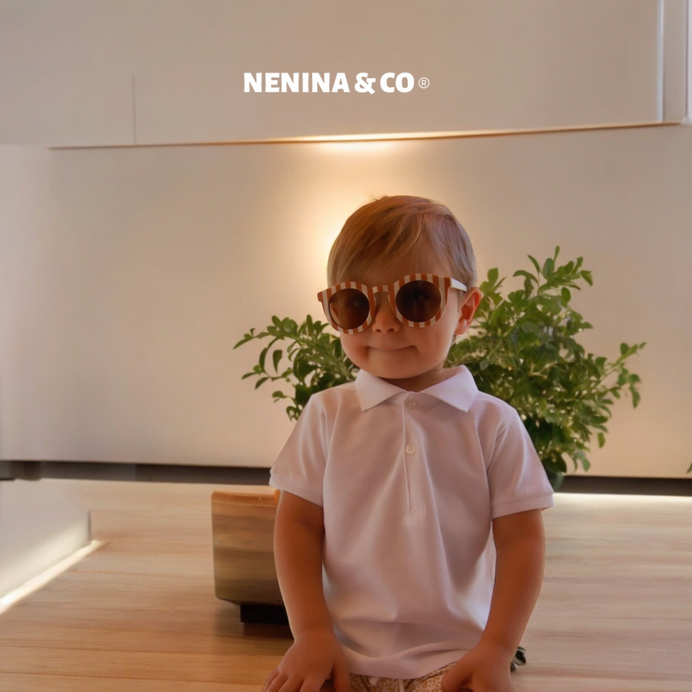 
                      
                        Gafas de sol infantil White Cat eyes Polarized Sostenibles Nenina & Co
                      
                    