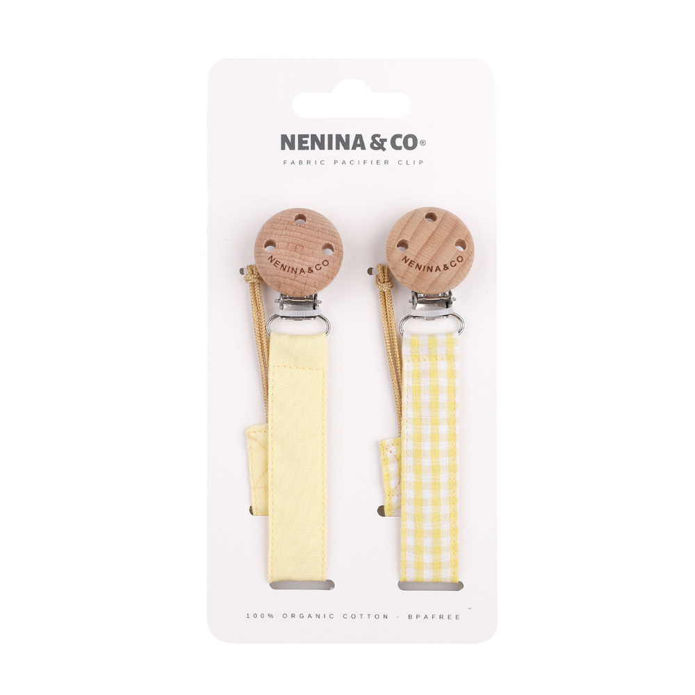 
                      
                        Pack 2 chupetes + Pack 2 chupeteros Azul y Amarillo  DIAMOND By Nenina & Co
                      
                    