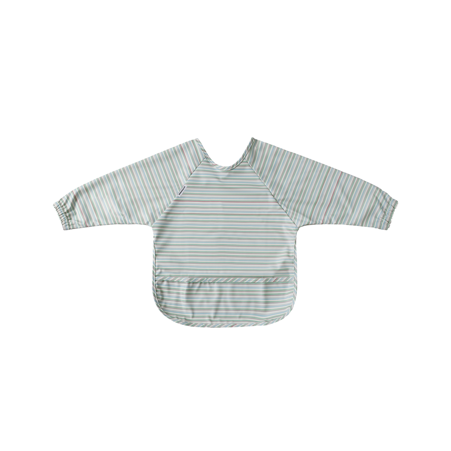 Babero Manga larga Horizontal Stripes Nenina & Co