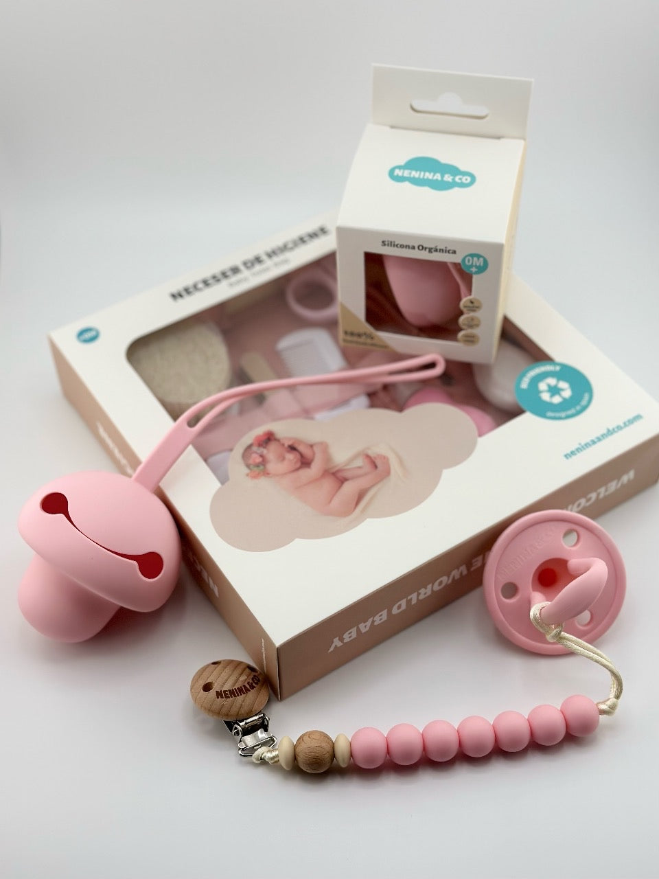 Ideal Gift Kit Need of Hygiene + Pacifier + Pacifier + Pacifier – Nenina &  Co®️