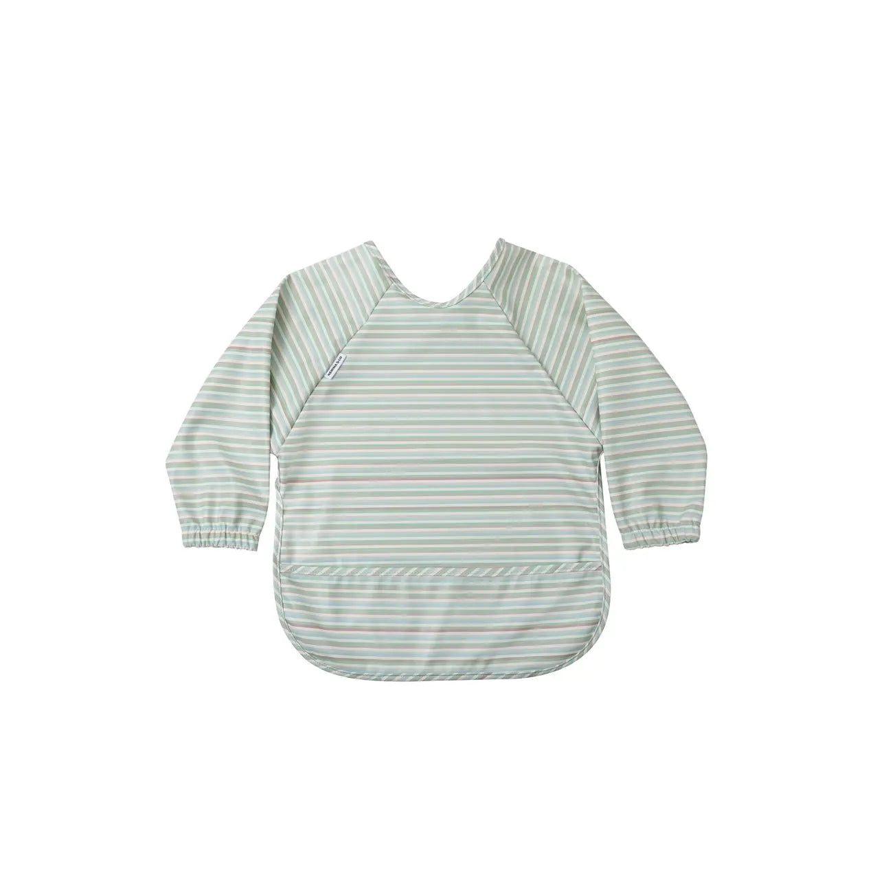 Babero Manga larga Horizontal Stripes Nenina & Co 