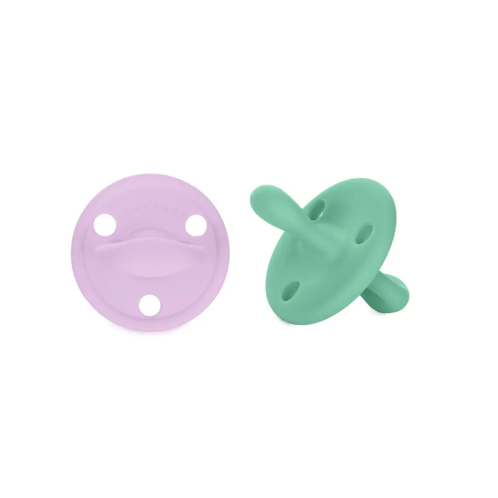 
                  
                    Chupete DIAMOND By Nenina & Co Lila y Mint | Silicona Orgánica para Bebé +12 Meses 
                  
                