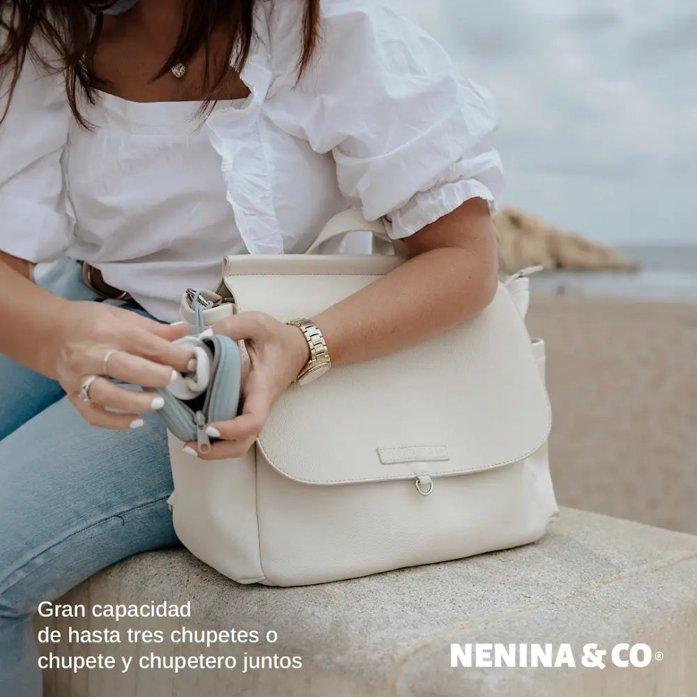 
                  
                    Chupete DIAMOND+ Guardachupete DIAMOND Dusty Blue Nenina & Co 
                  
                