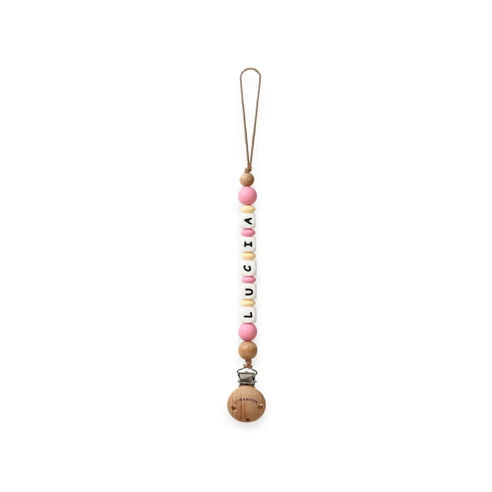 
                  
                    Chupetero personalizado Rosa Nenina & Co 
                  
                
