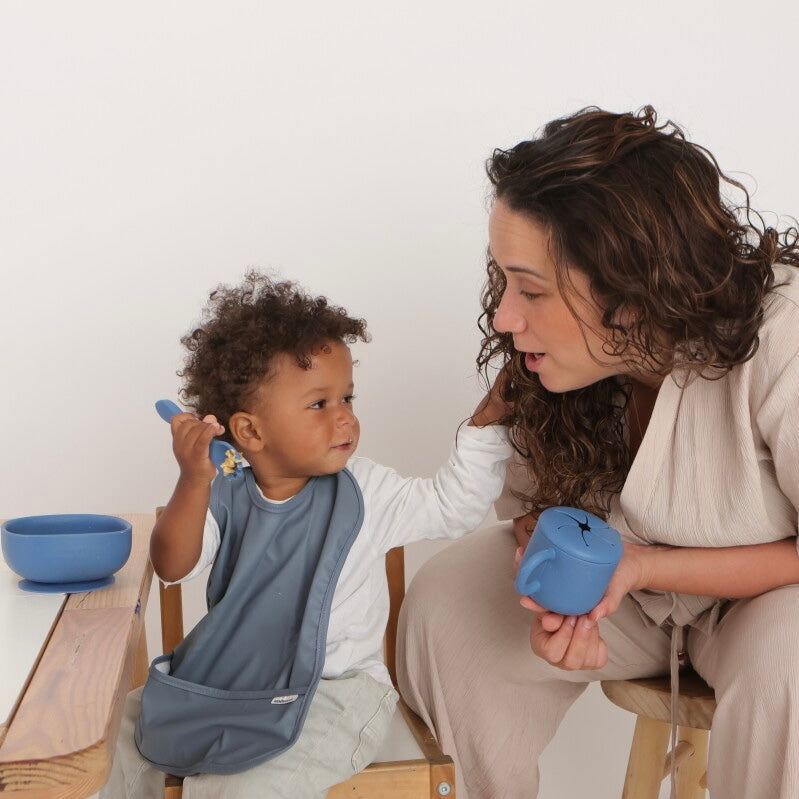 Babero Shaded Blue Nenina & Co 