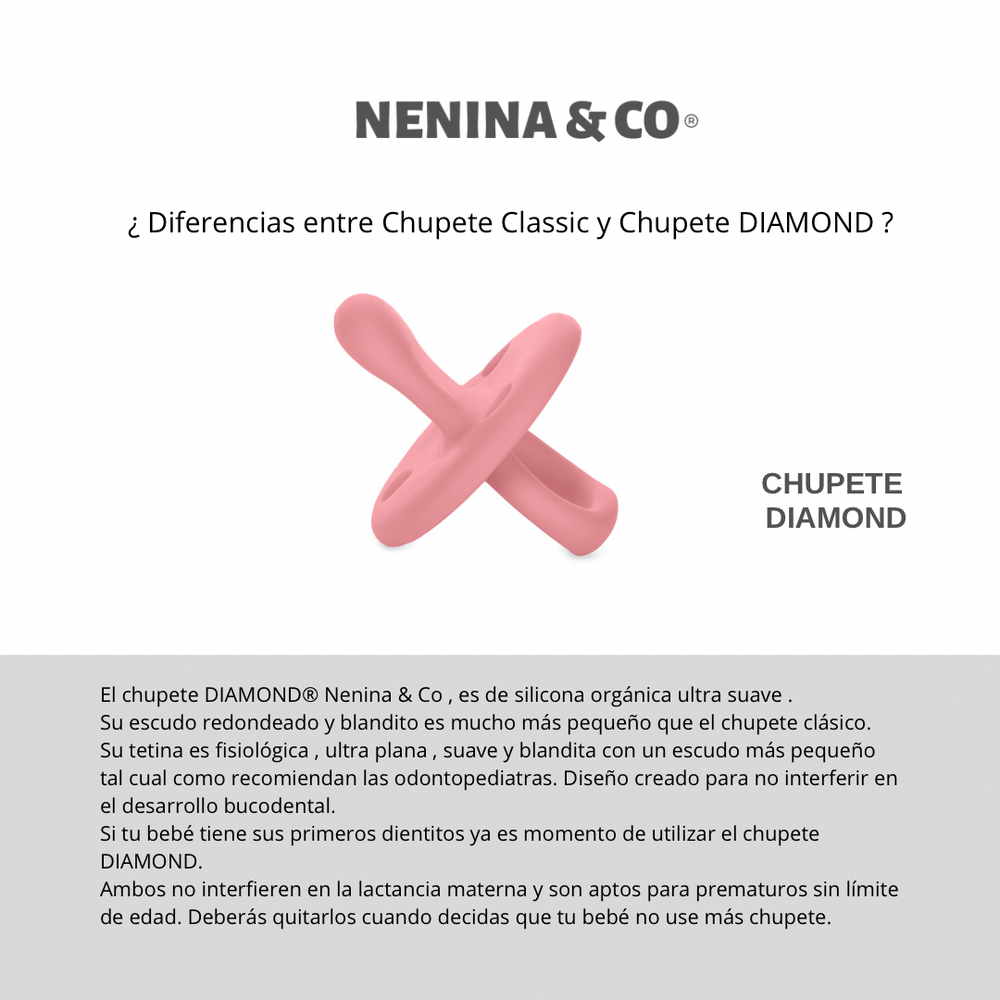 
                      
                        Chupete DIAMOND By Nenina & Co Gris, Amarillo y Lila
                      
                    