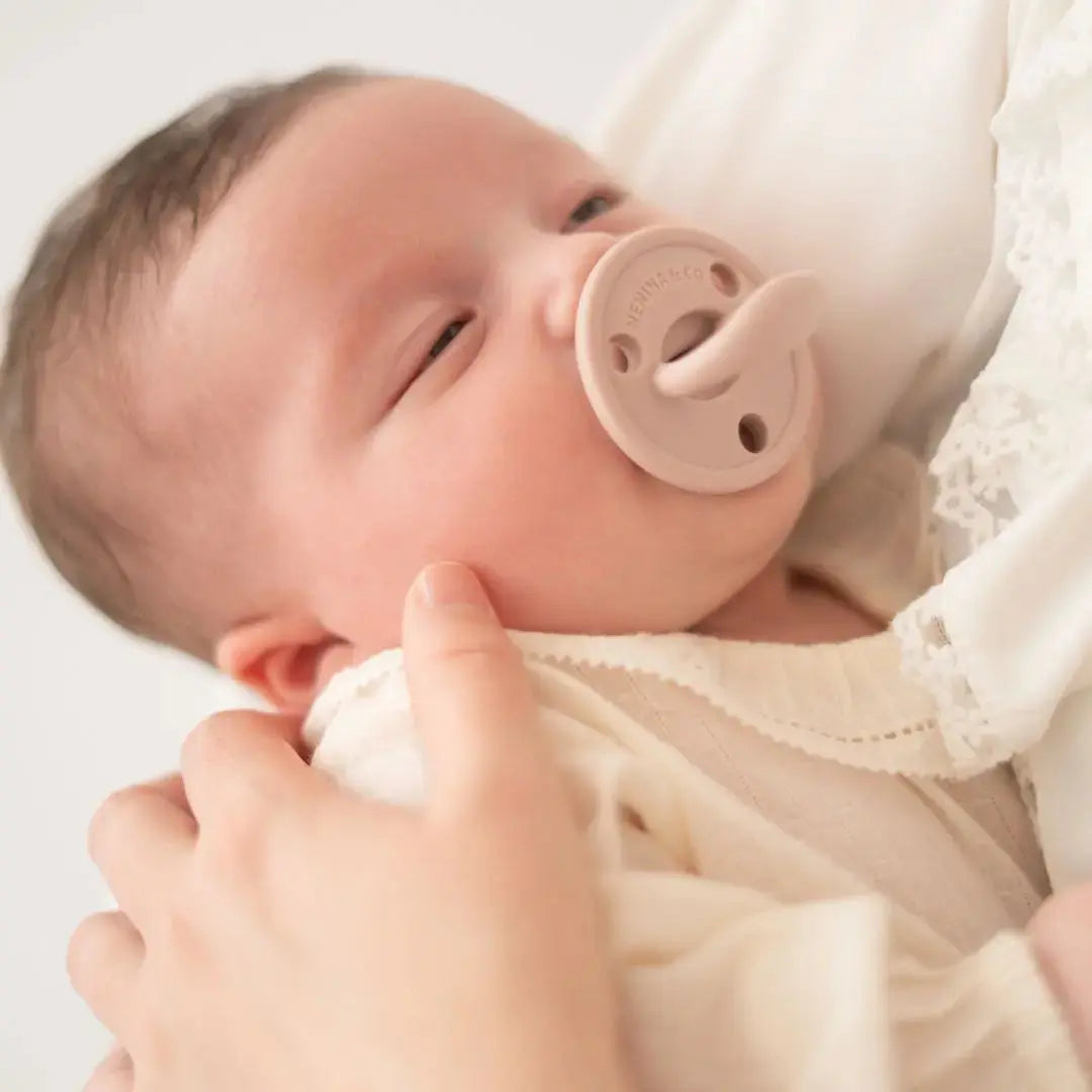 Kit 2 Chupetes CLÁSICOS Rosa Pálido y Rosa Nenina & Co 