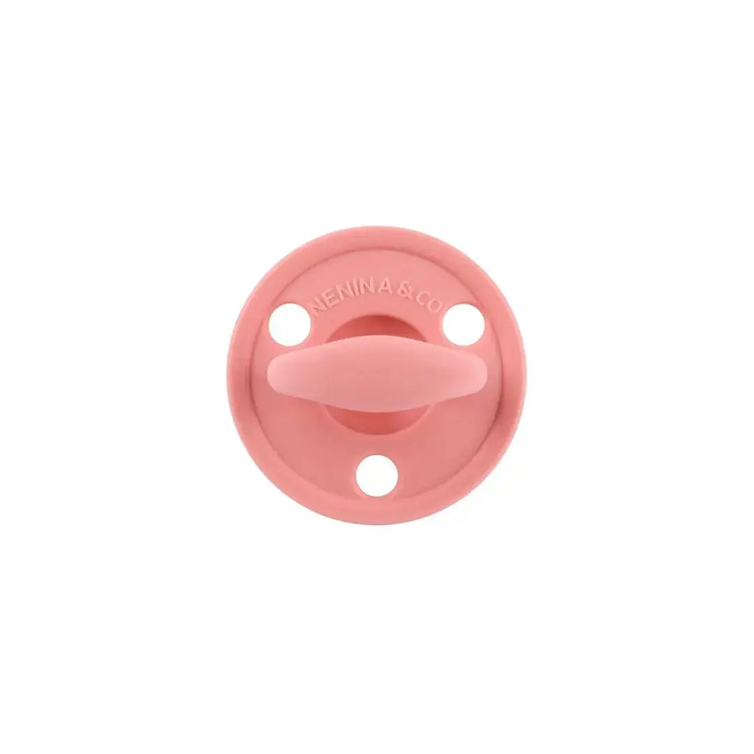 Kit 2 Chupetes CLÁSICOS Rosa Pálido y Rosa Nenina & Co 