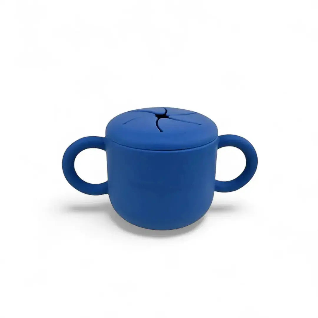 Vajilla BLW Blue 9 Piezas de Silicona orgánica con ventosas Nenina & Co 