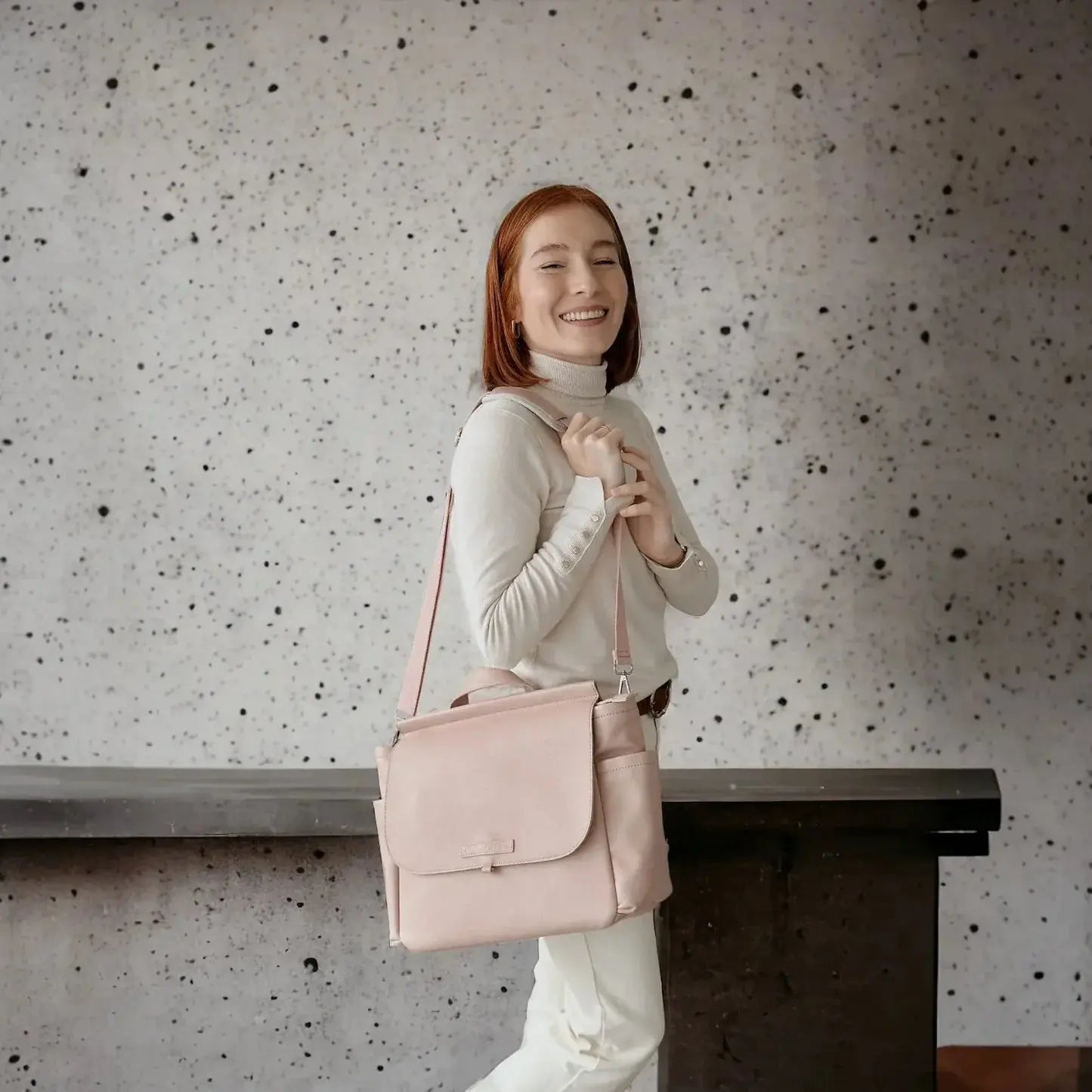 Kit Nacimiento - Bolso Maternal + Cambiador + Neceser + Portadocumento + Guardachupete Mirem By Nenina & Co 