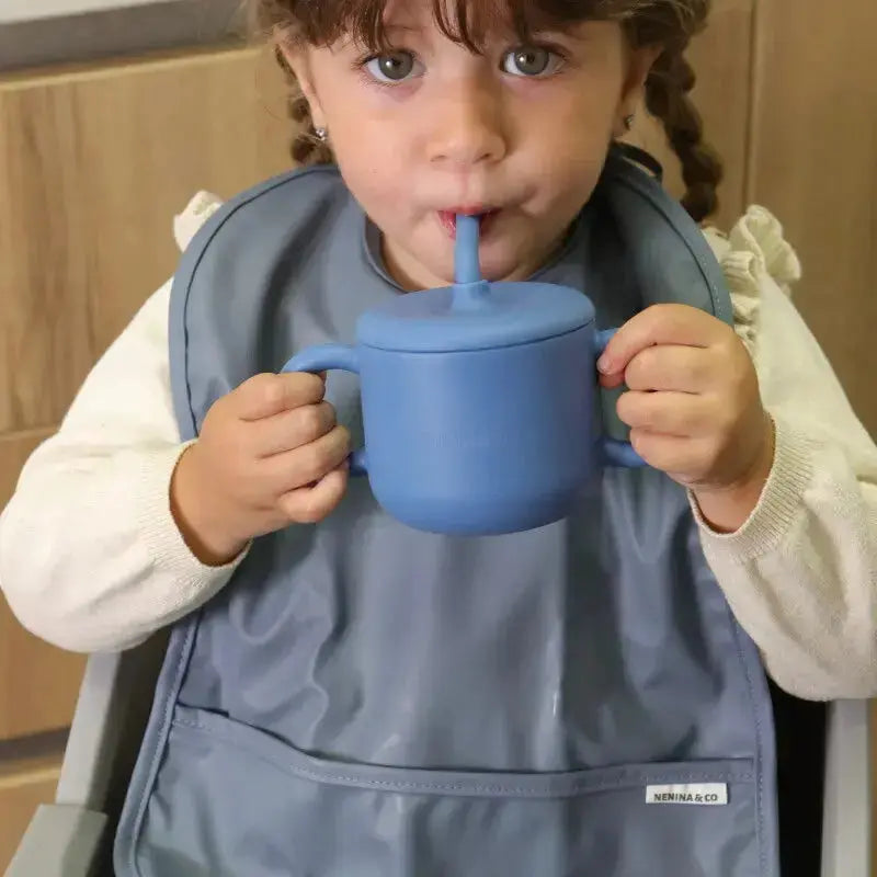 Babero Shaded Blue Nenina & Co 