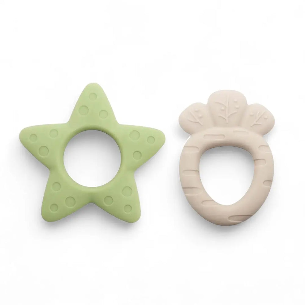 Pack 2 Mordedores Nenina & Co 100 % Silicona Orgánica 
