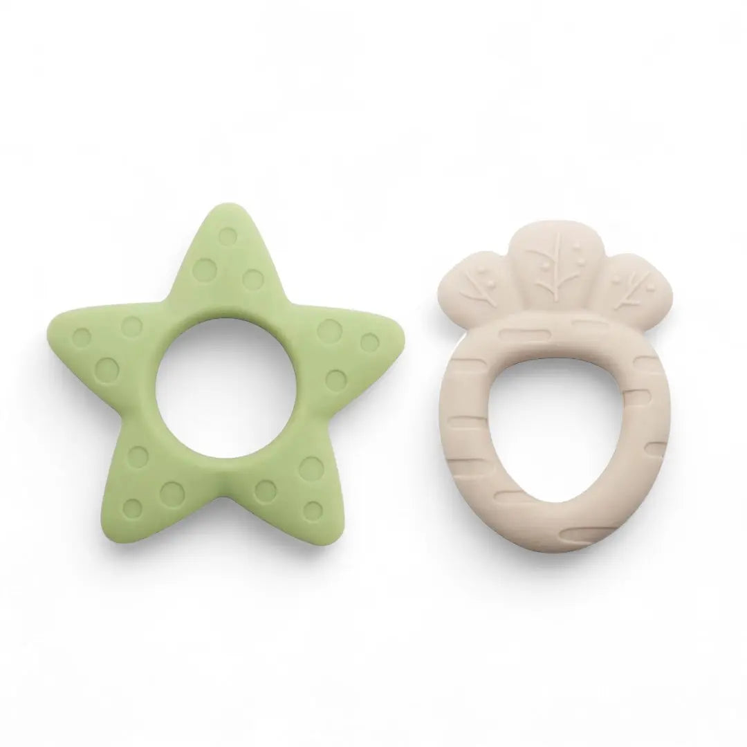 Pack 2 Mordedores Nenina & Co 100 % Silicona Orgánica 