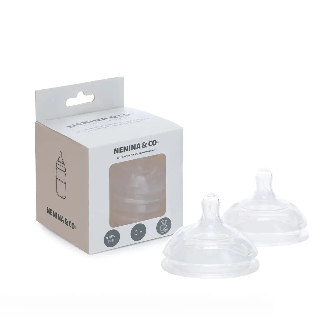 Pack Biberon + 2 tetinas de repuesto Nenina & Co 