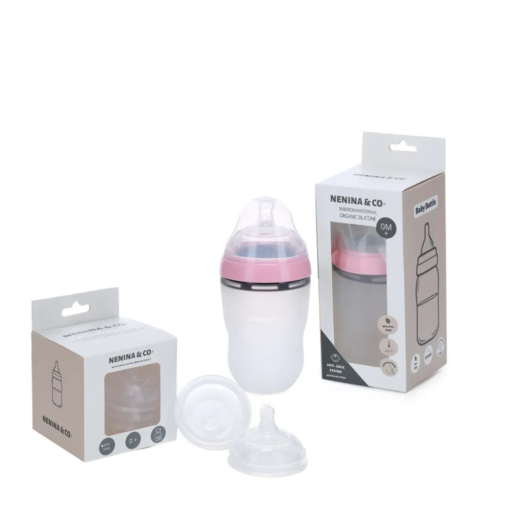 
                  
                    Pack LME Mixta 2 Biberones + 4 tetinas de repuesto Nenina & Co 
                  
                