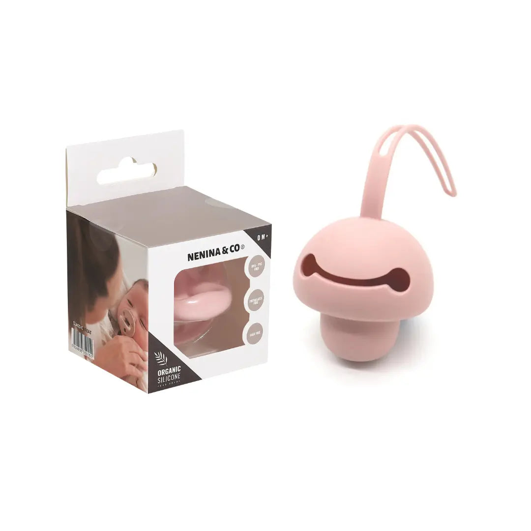 Pack de Chupete Clásico y Guardachupete Nenina & Co – Comodidad, Higiene y Estilo para tu Bebé 