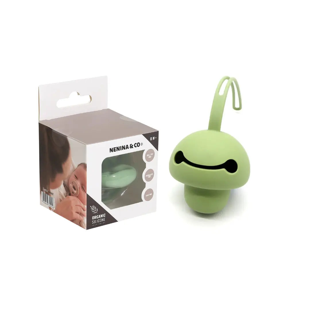 Pack de Chupete Clásico y Guardachupete Nenina & Co – Comodidad, Higiene y Estilo para tu Bebé 