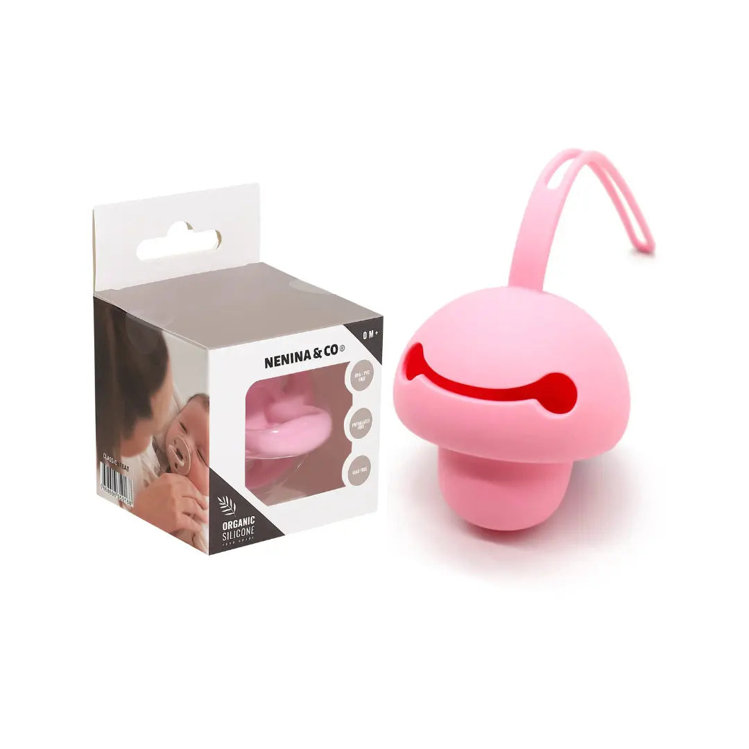 Pack de Chupete Clásico y Guardachupete Nenina & Co – Comodidad, Higiene y Estilo para tu Bebé 