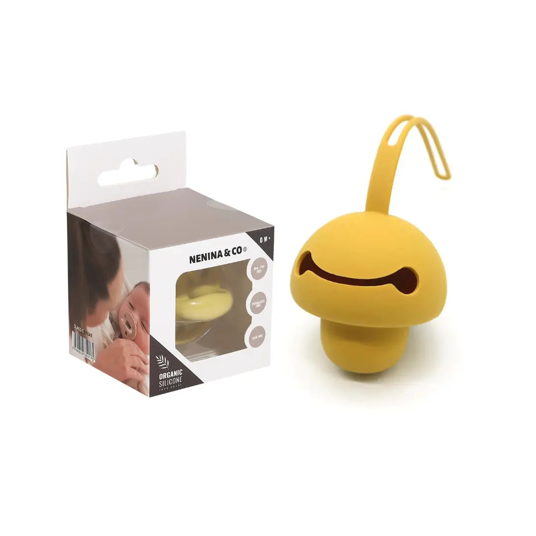 Pack de Chupete Clásico y Guardachupete Nenina & Co – Comodidad, Higiene y Estilo para tu Bebé 